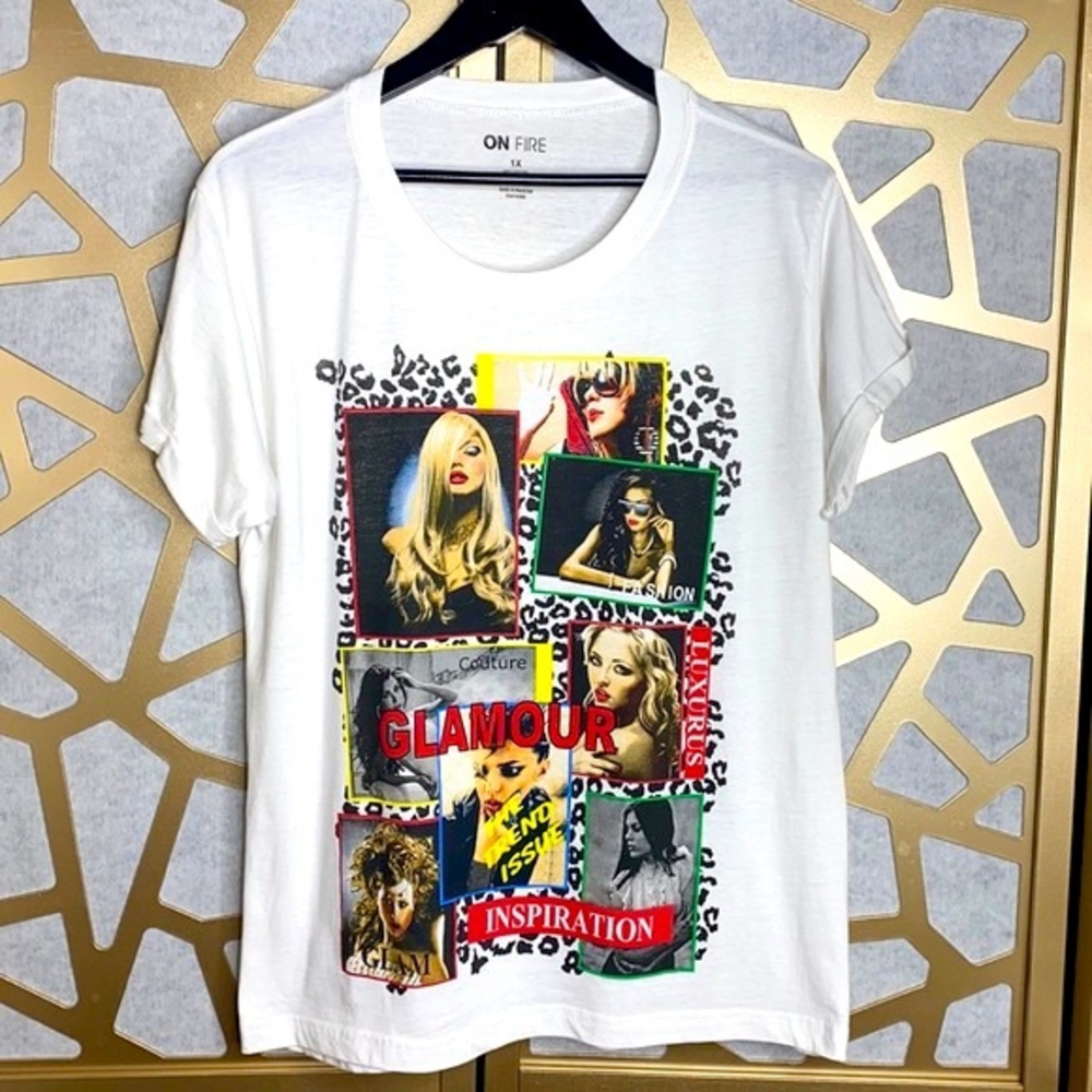 ON FIRE Graphic Tee Short Sleeve‎